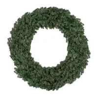 Canadian Pine Artificial Christmas Wreath  60-Inch  Unlit