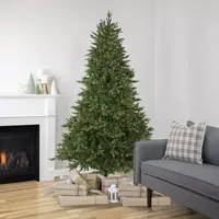 7.5' Pre-Lit Full Riverton Fir Artificial Christmas Tree  Warm White Lights