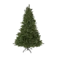 7.5' Pre-Lit Full Riverton Fir Artificial Christmas Tree  Warm White Lights