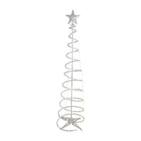 6' Pre-Lit Spiral Christmas Tree - Clear Lights