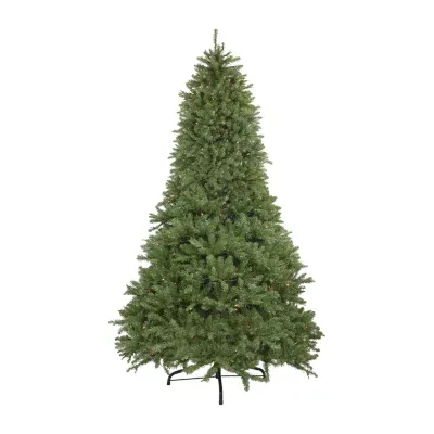 9' Pre-Lit Rockwood Pine Artificial Christmas Tree  Multi Lights