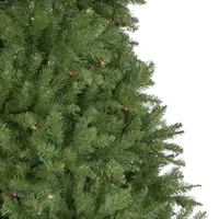 9' Pre-Lit Rockwood Pine Artificial Christmas Tree  Multi Lights