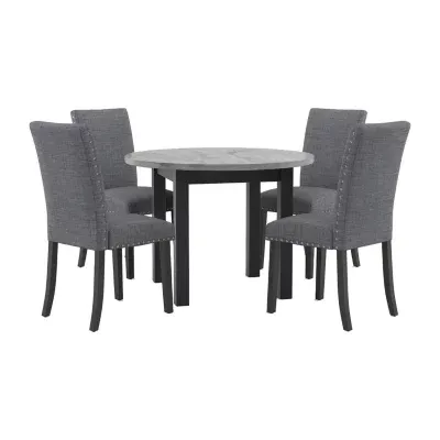 Duser 5-pc. Round Dining Set