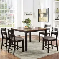 Adess 5-pc. Counter Height Square Dining Set