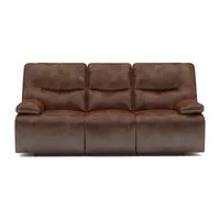 Living Room Collection Pad-Arm Power Recline Upholstered Loveseat