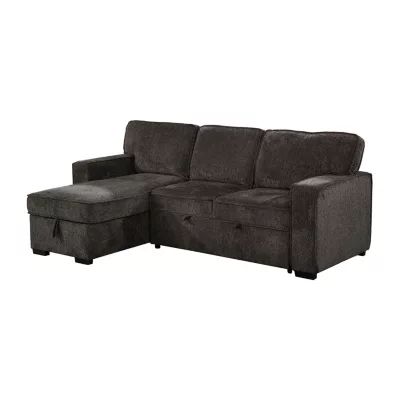 Living Room Collection 2-pc. Track-Arm Upholstered Sectional