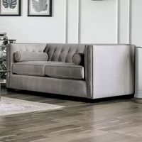 Living Room Collection Track-Arm Upholstered Loveseat