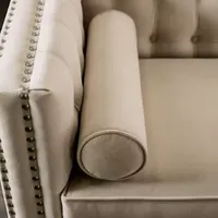 Living Room Collection Track-Arm Upholstered Loveseat