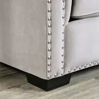 Living Room Collection Track-Arm Upholstered Loveseat
