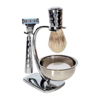 Diamond" cut 5 pc Shave set"