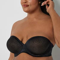 Ambrielle® Everyday Full-Figure Strapless Bra