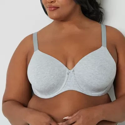 Ambrielle Cotton Underwire Full Coverage Bra 365392