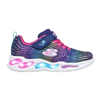 Skechers Wavy Beams Little Girls Sneakers