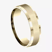 6MM 10K Gold Wedding Band