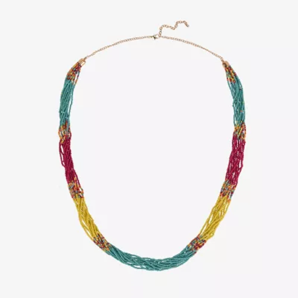 Mixit 39 Inch Beaded Necklace