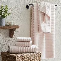 Linery Ribbed Cotton Quick Dry 6-pc. Bath Towel Set