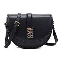 Cavalli Class Marina Saddle Flap Crossbody Bag