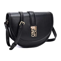 Cavalli Class Marina Saddle Flap Crossbody Bag