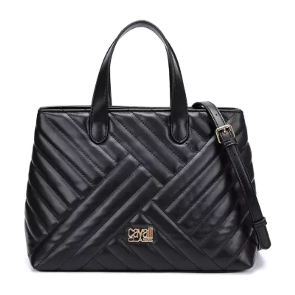 Cavalli Class Rosangella Quilted Satchel