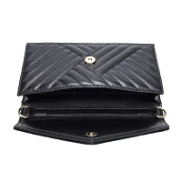 Cavalli Class Valeria Quilted Womens Envelope Wallet