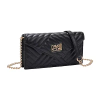 Cavalli Class Valeria Quilted Womens Envelope Wallet