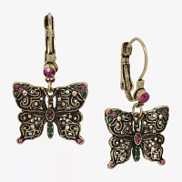 1928 Butterfly Drop Earrings