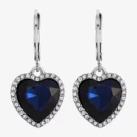 1928 Heart Drop Earrings