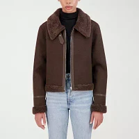 O&L Womens Sherpa Lined Midweight Jacket