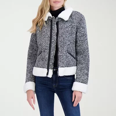 O&L Womens Sherpa Lined Midweight Jacket