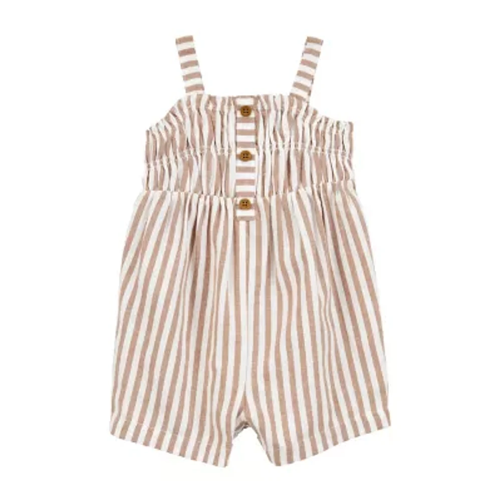 Carter's Baby Girls Sleeveless Romper