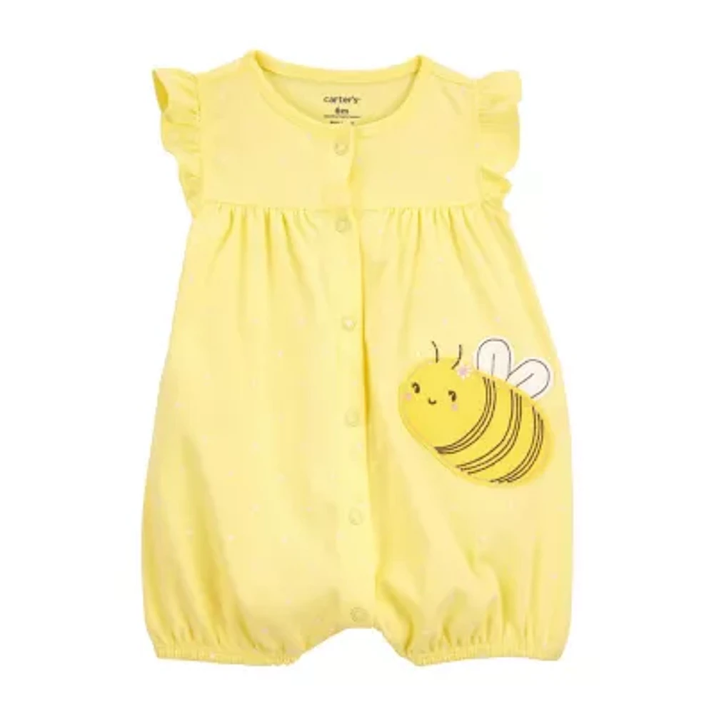 Carter's Baby Girls Sleeveless Romper