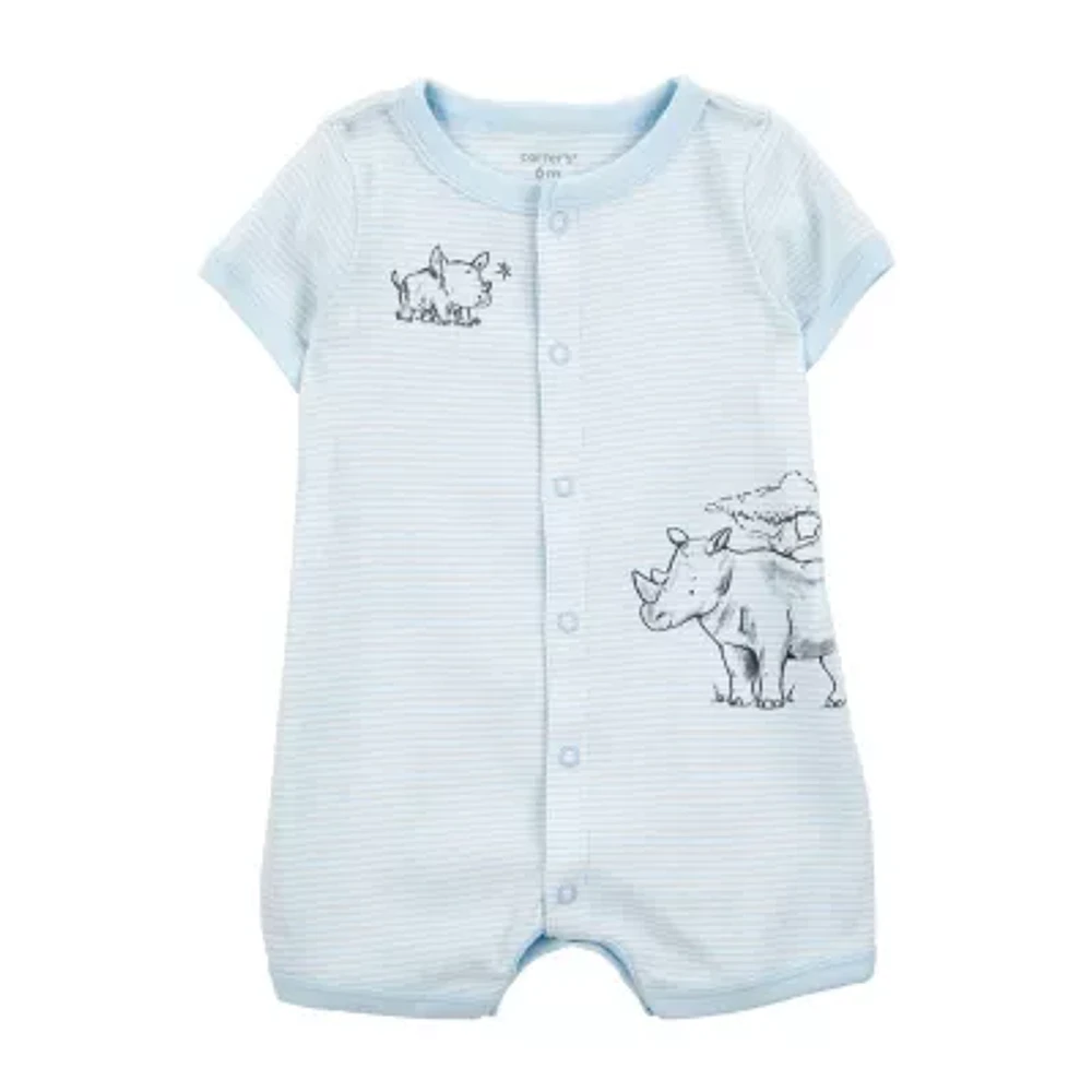 Carter's Baby Boys Short Sleeve Romper