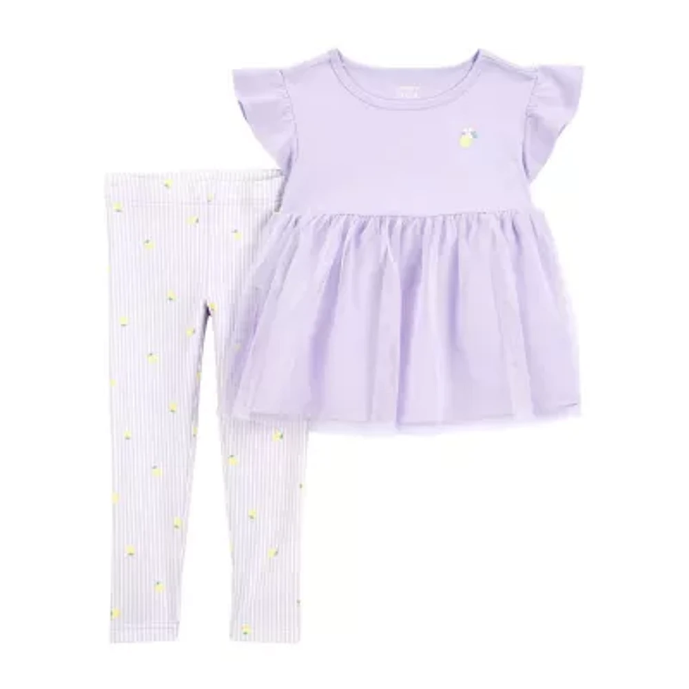 Carter's Baby Girls 2-pc. Pant Set