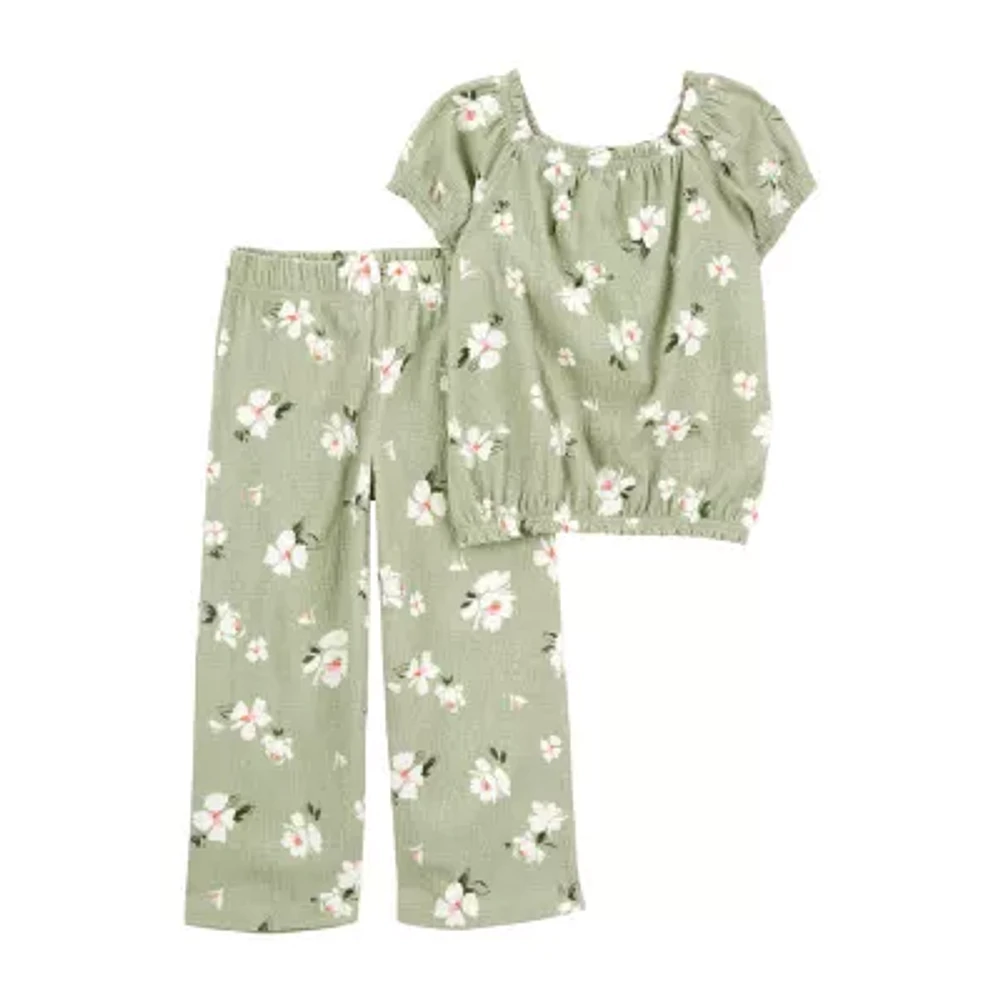 Carter's Baby Girls 2-pc. Pant Set