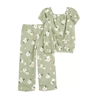 Carter's Baby Girls 2-pc. Pant Set