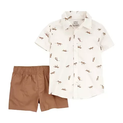 Carter's Baby Boys 2-pc. Short Set