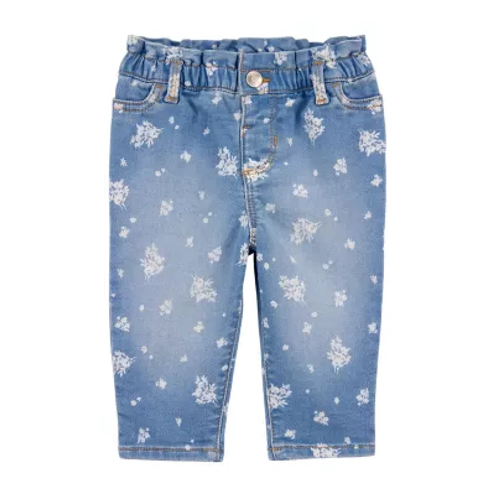 Oshkosh Baby Girls Straight Leg Jean