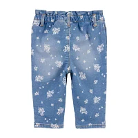 Oshkosh Baby Girls Straight Leg Jean