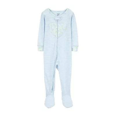 Carter's Baby Girls Footed Long Sleeve One Piece Pajama