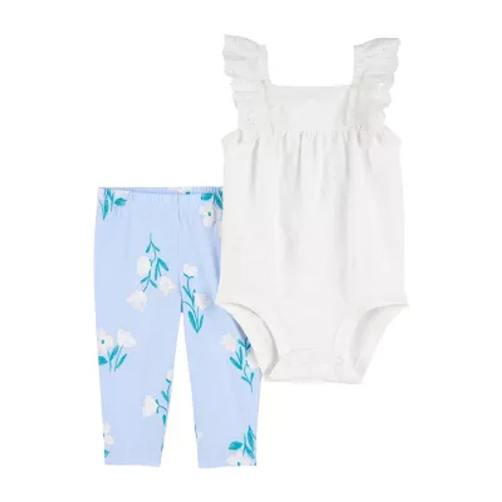 Carter's Baby Girls 2-pc. Pant Set