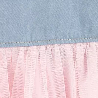 Oshkosh Baby Girls Short Sleeve Fitted A-Line Dress