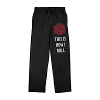 Dungeons And Dragons Mens Fleece Pajama Pants