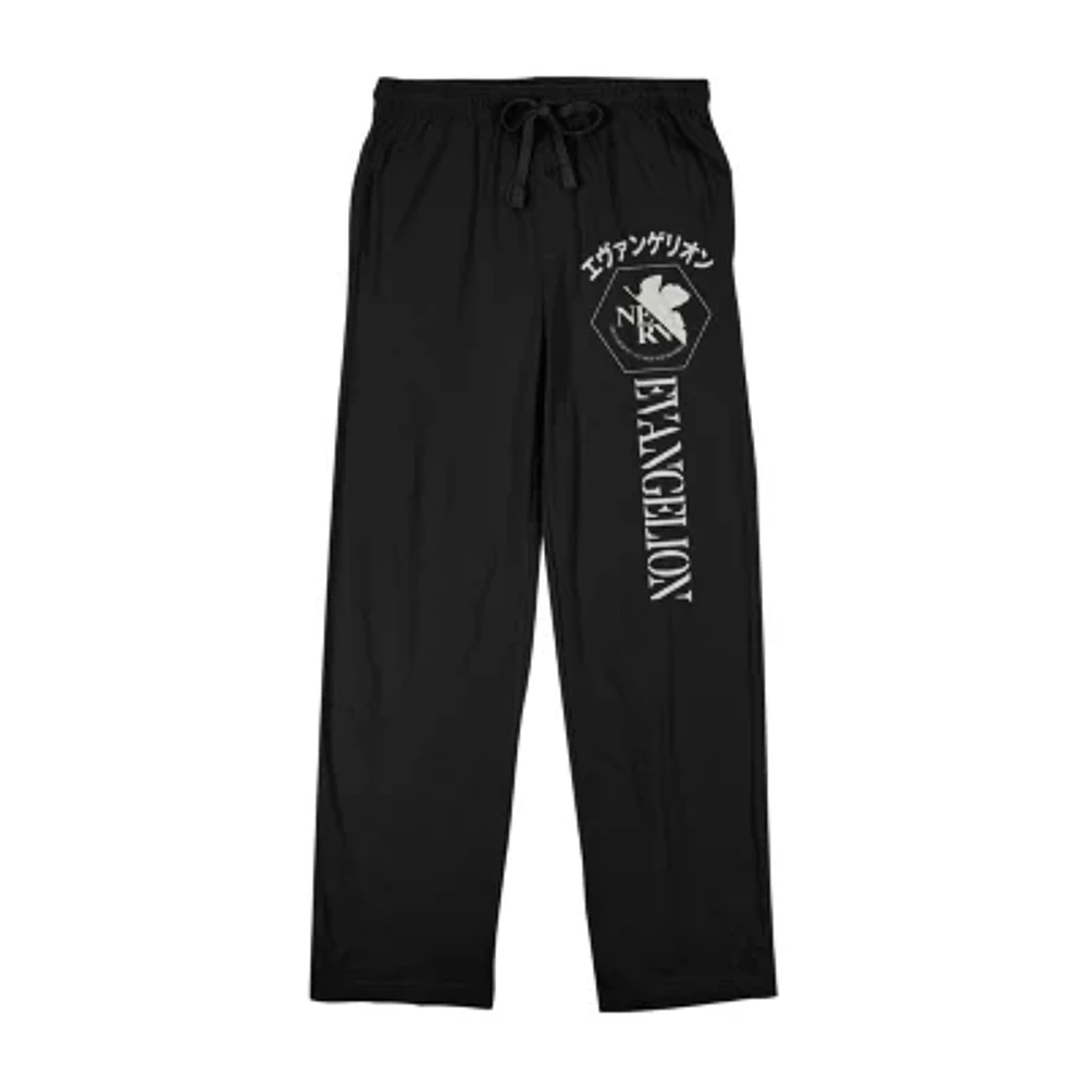 Neon Genesis Evangelion Mens Fleece Pajama Pants