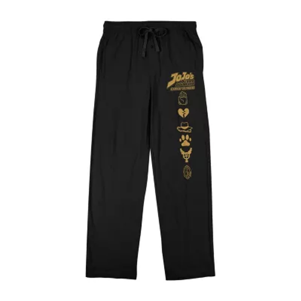 Jojos Bizarre Adventure Mens Fleece Pajama Pants