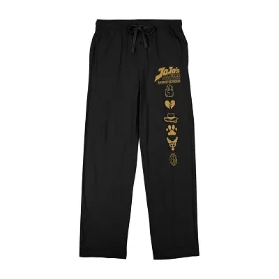 Jojos Bizarre Adventure Mens Fleece Pajama Pants