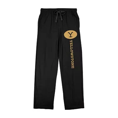 Yellowstone Mens Fleece Pajama Pants