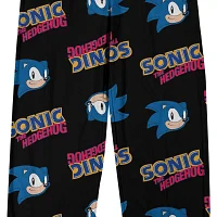 Sonic The Hedgehog Mens Fleece Pajama Pants