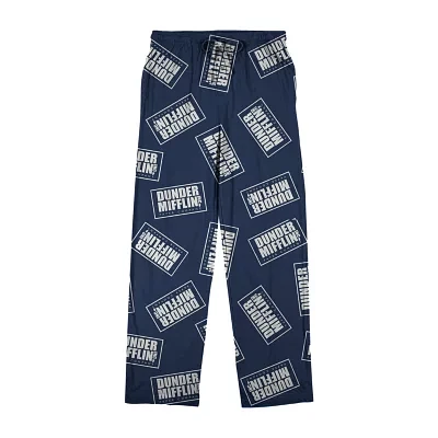 The Office Dunder Mifflin Sleep Mens Fleece Pajama Pants