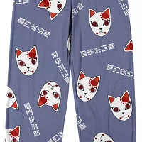 Demon Slayer Mens Fleece Pajama Pants