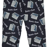 Attack On Titan Mens Fleece Pajama Pants